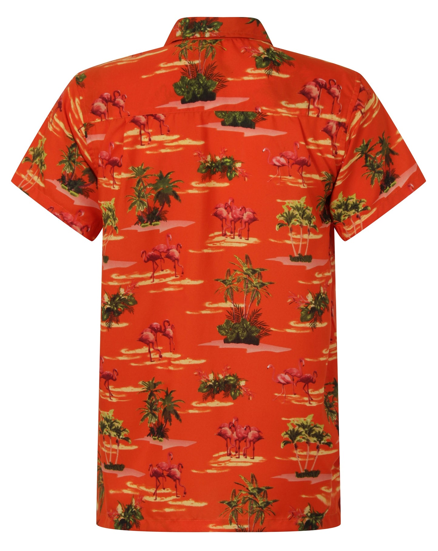 Flamingo Hawaiian Shirt Bird Toucan Tropical Beach Party Beach Tiki Bar Loud S-XXL