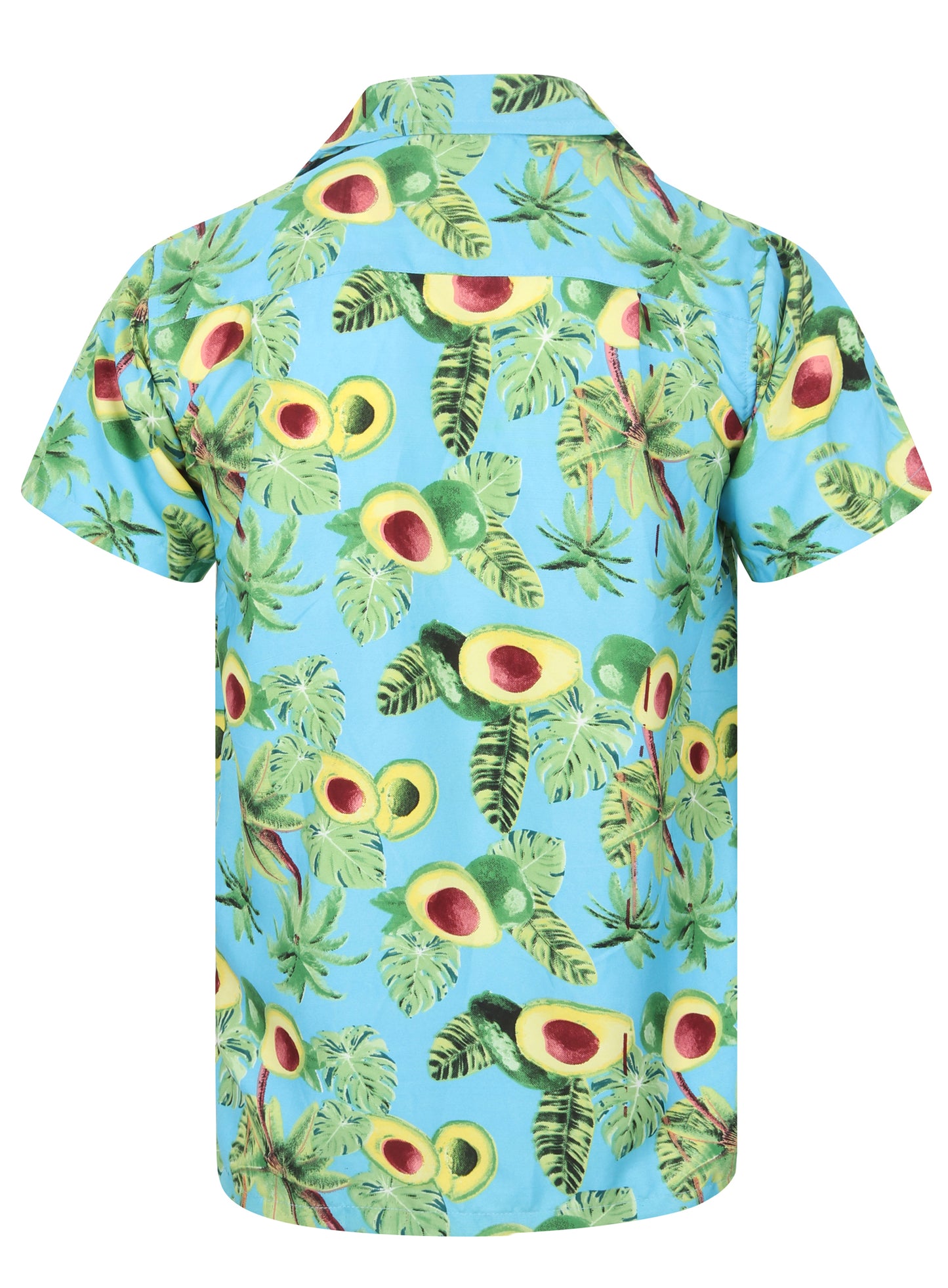 Avocado Hawaiian Shirt Mens Guac Jungle Palm Tree T-Shirt Print Stag Party S-3XL