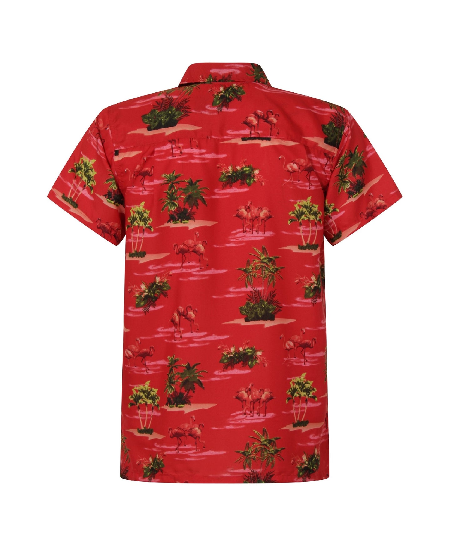 Flamingo Hawaiian Shirt Bird Toucan Tropical Beach Party Beach Tiki Bar Loud S-XXL