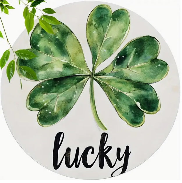 3 Pack Lucky Clover Coaster Mat Beer St Patricks Saint Gift Drink Wooden Ireland Irish