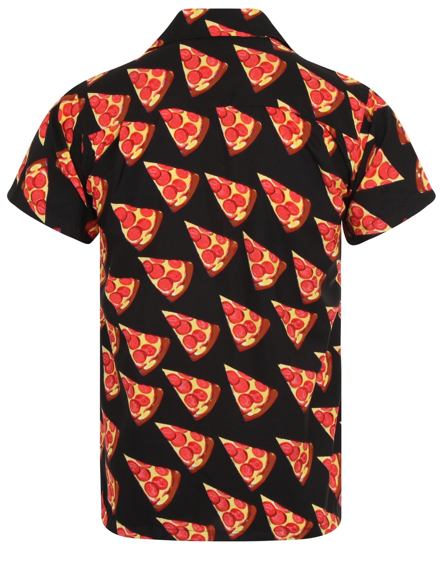 Pizza Hawaiian Shirt Mens Novelty Print Fabric NEW S-XXL